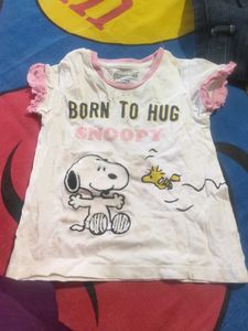 Snoopy "Born to Hug" T-Shirt