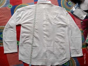 Classic White Button-Up Shirt