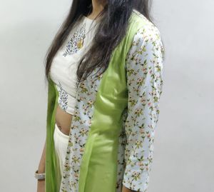 Elegant Ethnic Co-ord Set with Jacket