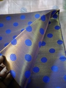 silk blouse Material gold shade