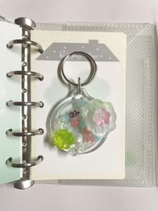 koi fish pond keychain