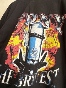Vintage The Rock FSDNY Graphic Print T-Shirt