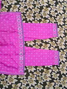 Nyra Cut Kurta Set in Pink Color
