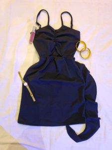 Stylish Black Mini Dress