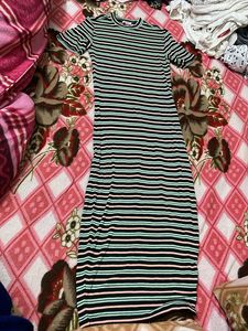 Striped T-Shirt Dress