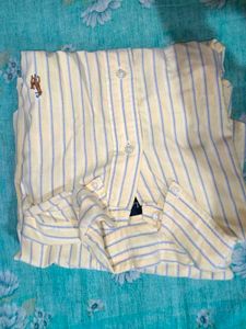 Classic Striped Button-Down Shirt