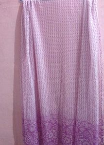Light Purple Printed dupatta