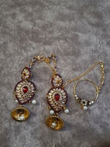 🔥mehroon Bridal Jewellery 🔥