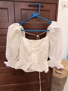 white top