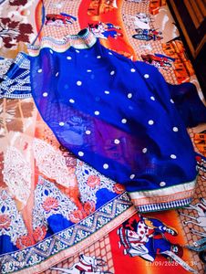 Lahanga type saree with Blouse