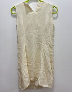 White Pearl Detailing Sharara Set