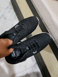 Unisex  Black Casual Shoes