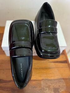 Black Patent Loafers