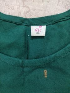 Green Party Wear Gown #onepice