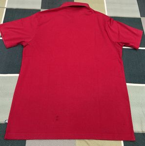 Classic Red Polo T-Shirt with Pocket