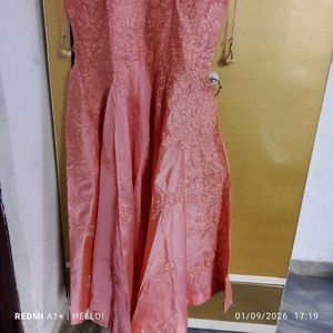 Elegant Pink Embroidered Lehenga Choli
