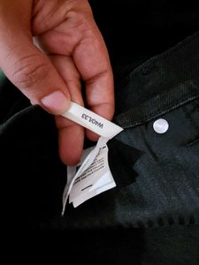LEE MEN BLACK JEANS