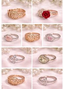 Assorted Fashion Rings Set