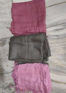 Pack of 3 Cotton Shawls
