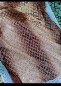 Embroidered Net Dupatta