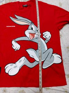 Bonkers Bugs Bunny Oversized Graphic Tee