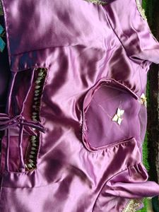 gota Patti saree with blouse 44 inch