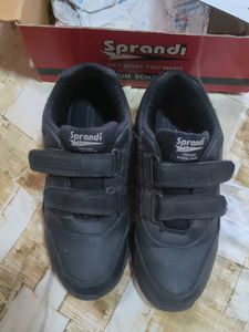 Sprandi Black Casual Shoes