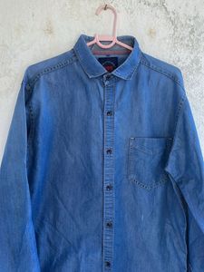 Classic Blue Denim Shirt