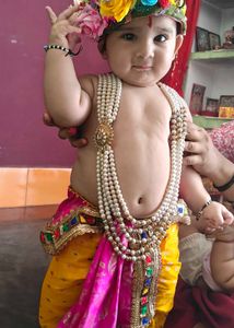 Adorable Baby Krishna Costume