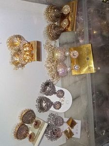 all in 250 jhumkaa earrings
