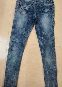 Acid Wash High Waisted Jeans 📍Free Delivery