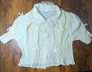 Vintage Inspired Lace Blouse