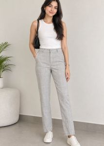 H&M checked Pants
