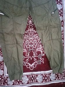 Vintage Olive Cargo
