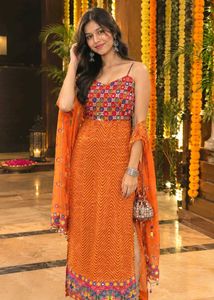 Navratri Multicolor Kurti
