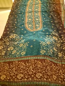 Embroidered Kurta Set with Ombre Pattern XL