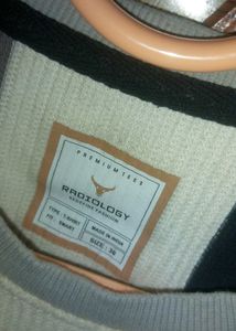 "RADIOLOGY Men's Striped Sweatshirt".