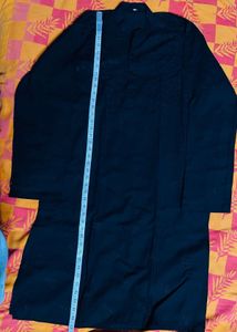 Men’s Black Embroidered Kurta