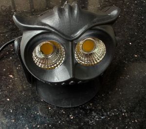 Cute Owl Warm White Led Light