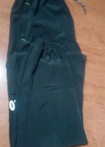 Black Cargo Joggers