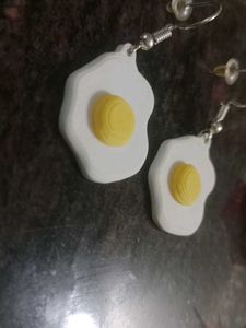 Modern Cute Food Theme Earrings Set