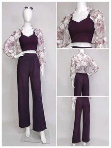 💜 3-Piece Co-ord Set