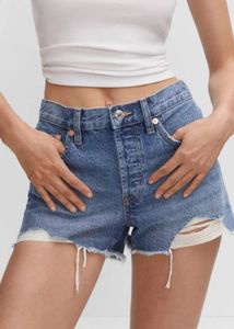 Denim Cut-Off Shorts