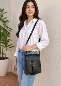 Black Leather Bag