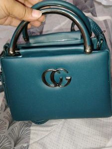 Stylish Teal Handbag