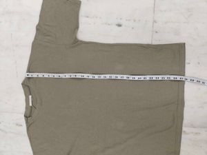 Oversized Washed Green T-Shirt