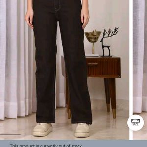 Classic Dark Wash Denim Jeans