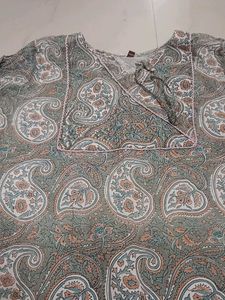 Paisley Print Kurta