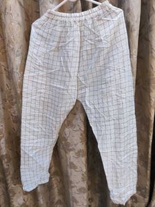 Comfortable Checkered Palazzos