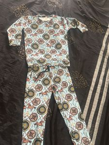 Unique Printed night suit